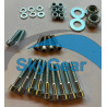 Set of engine screws