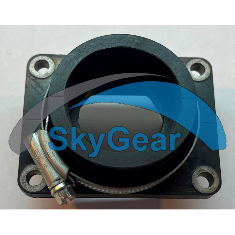 Carburetor rubber flange