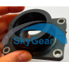 Carburetor rubber flange