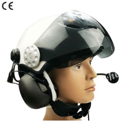Carbon helmet with 31dB...