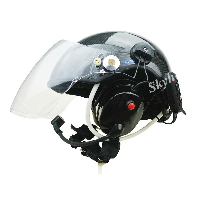 Casco in carbonio con Bluetooth