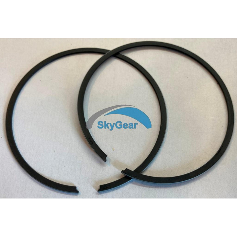 Set of piston rings