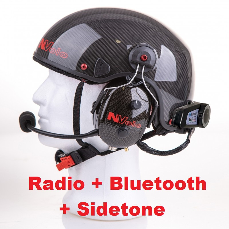 NVolo-Helm Radio+Bluetooth+Sidetone