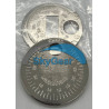 Spark plug electrode gap gauge